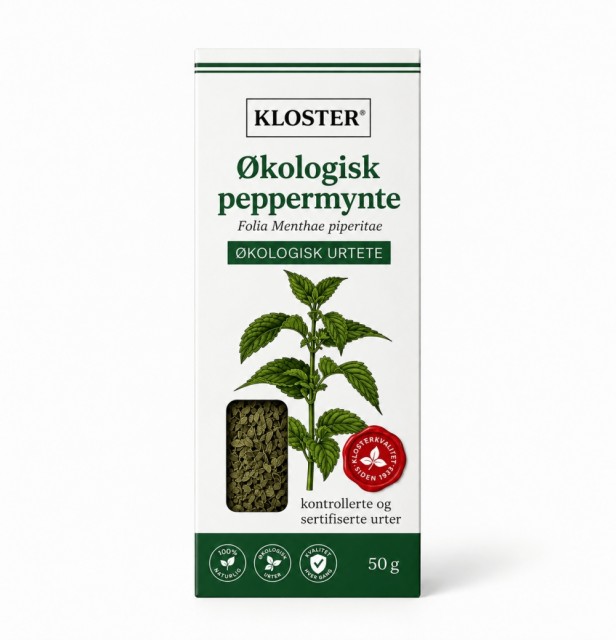 Økologisk peppermynte 50g Kloster